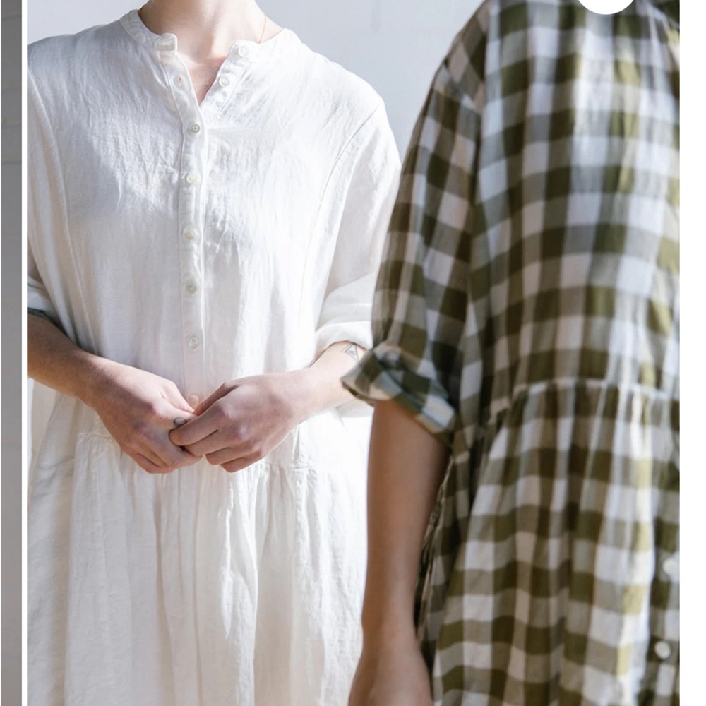 Metta Melbourne Lagenlook Faye Oversized MIDI Shirt Dress - Picture 9 of 16